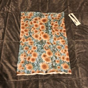 NWT Teeki sunflower skirt size s